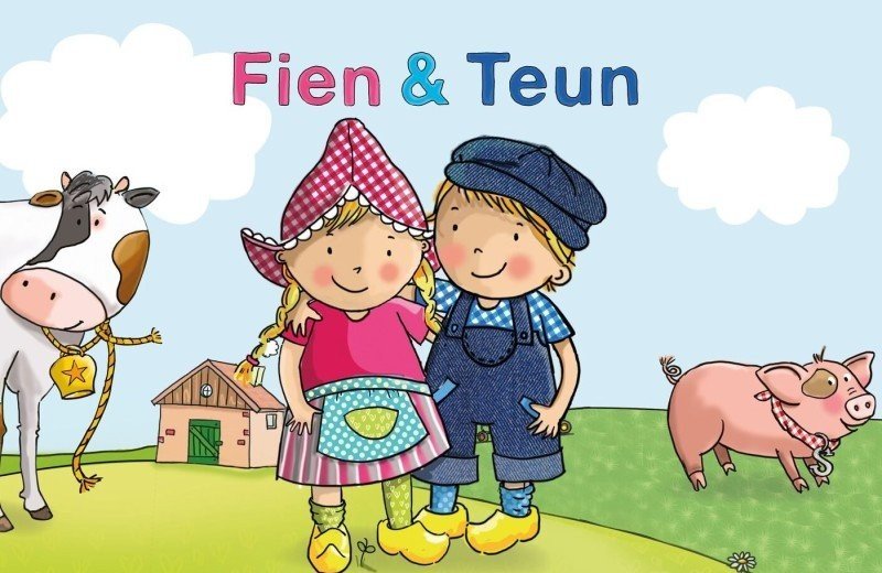 Fien & Teun camping
