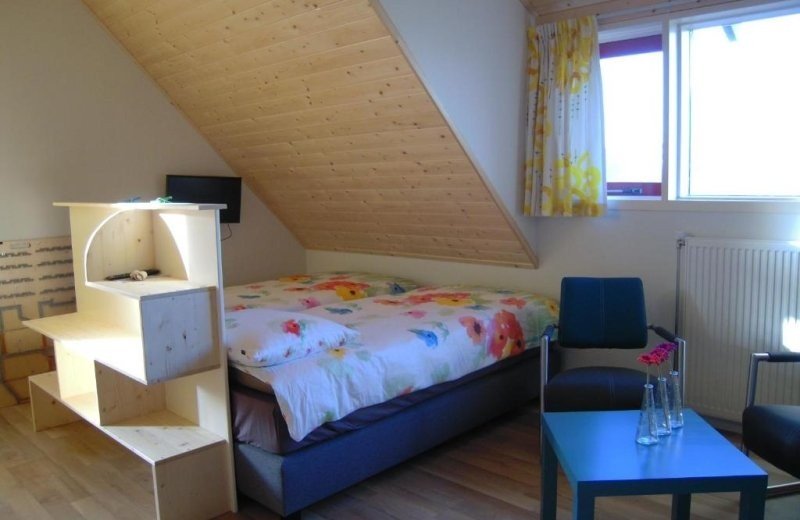 Slaapkamer bed en breakfast groningen
